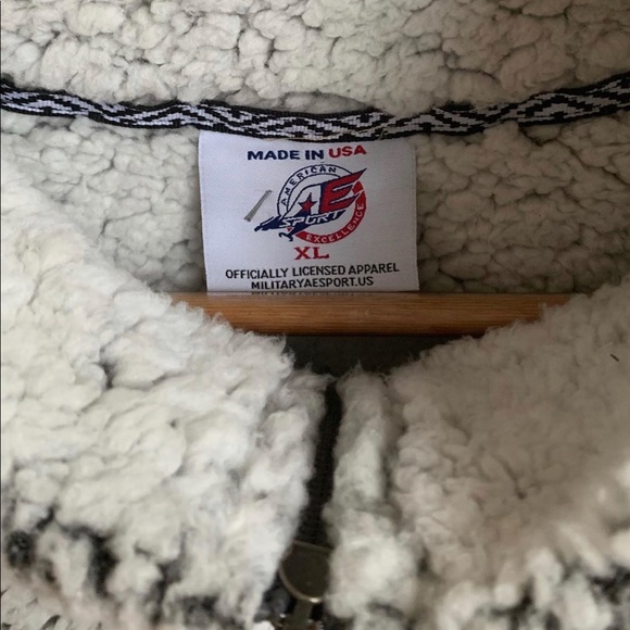 Vintage Navy Pullover Fleece Men’s XL - Picture 3 of 6